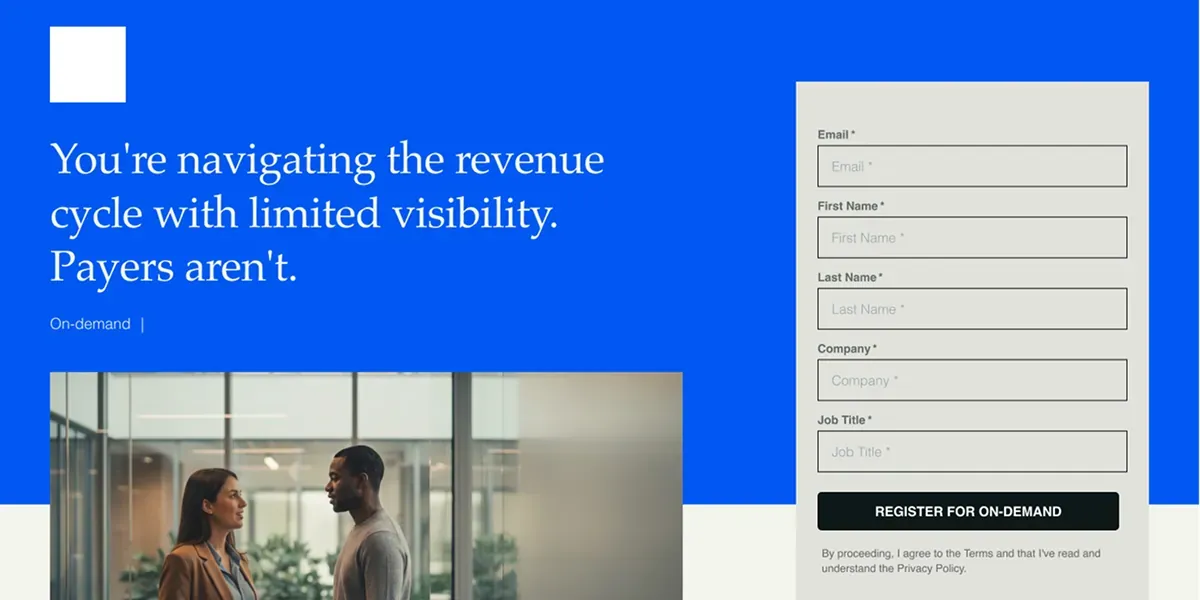 Healthcare campaign creative, client anonymized
